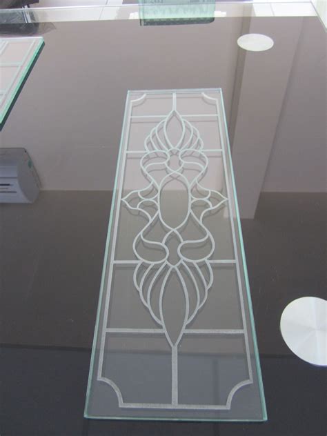 Sandblasted Glass Sample For Our Showroom Byglastechnik Sandblasted Glass Sandblasted Glass