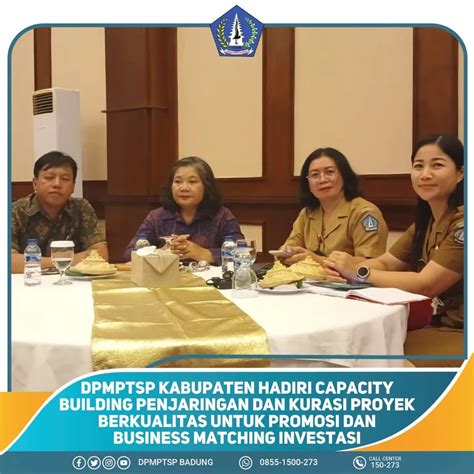 Dpmptsp Berita Dpmptsp Kabupaten Hadiri Capacity Building