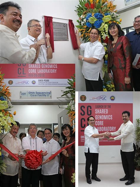 Up Inaugurates Genomics Facility Philippine Genome Center