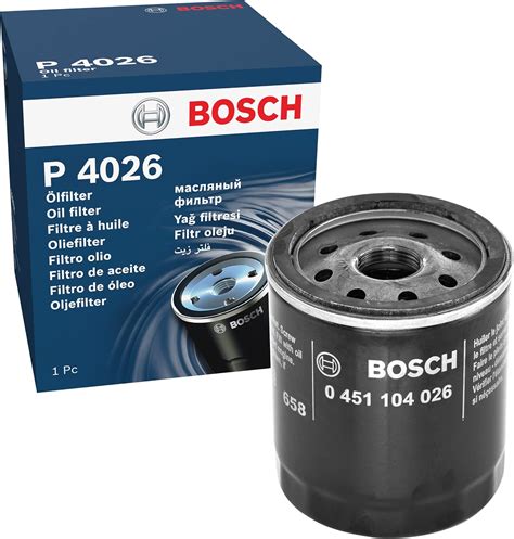 Amazon Bosch Filtro De Aceite De Repuesto Original