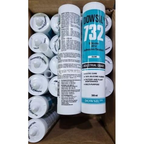 Dowsil RTV Silastic 732 Silicone Sealant Dow Corning Lem Silikon