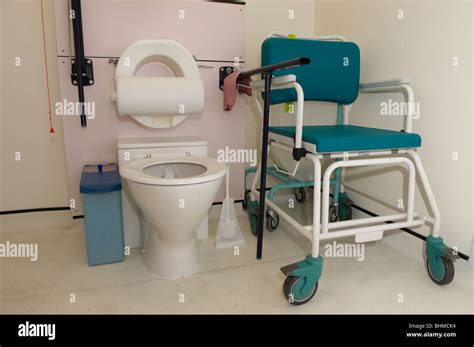 hospital equipment Toilet Stock Photo - Alamy