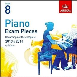 Piano Exam Pieces Abrsm Cd Only Grade Abrsm Amazon Co Uk