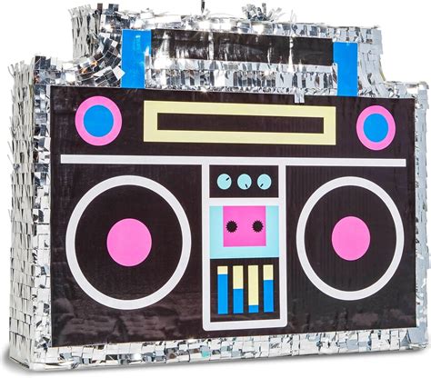 Boombox Pinata 80s And 90s Theme Party Decorations Hip Hop Retro