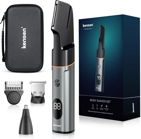 Kensen 3 In 1 Body Hair Trimmer Body Groomer Trimmer For