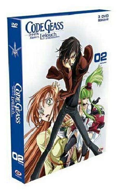 Dvd New Code Geass Lelouch Of The Rebellion Box 2 [3 Dvd] Dynit Ebay