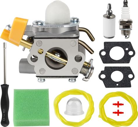 308054043 Carburetor With Spark Plug Fuel Line Kit For Homelite Ryobi Cs26 Ry09800