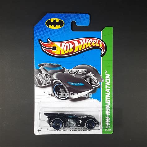 Hot Wheels Batman Arkham Asylum Batmobile Shopee Malaysia