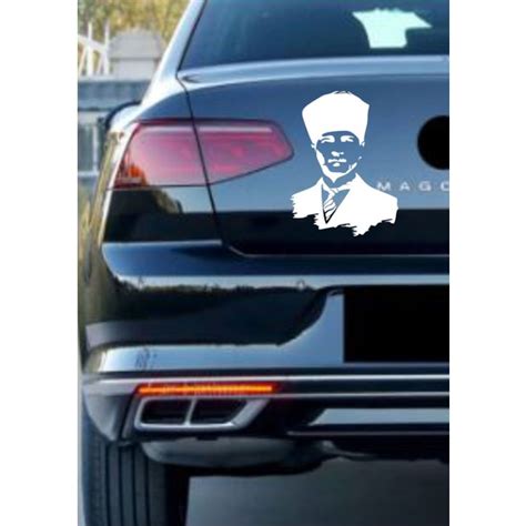 Sticker Usta Atatürk Mustafa Kemal Atatürk Araba Oto Fiyatı