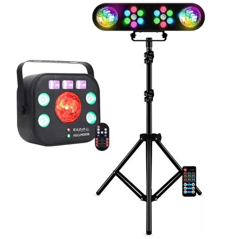 Pack Lumière Portique Mooving LEDBAR ASTRO RC 4 effets Effet Combiné