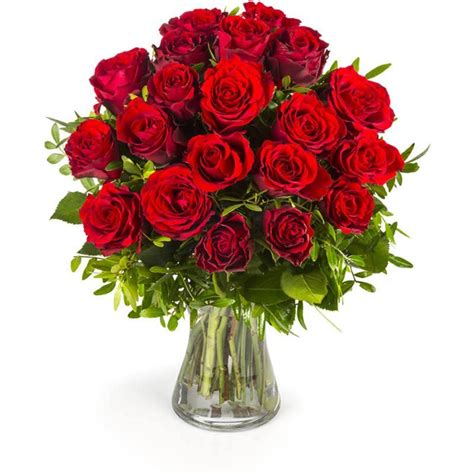 Roter Zauber Rote Rosen Mit Gr N Euroflorist Blumenversand