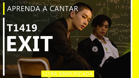 Aprenda A Cantar T1419 EXIT Letra Simplificada YouTube