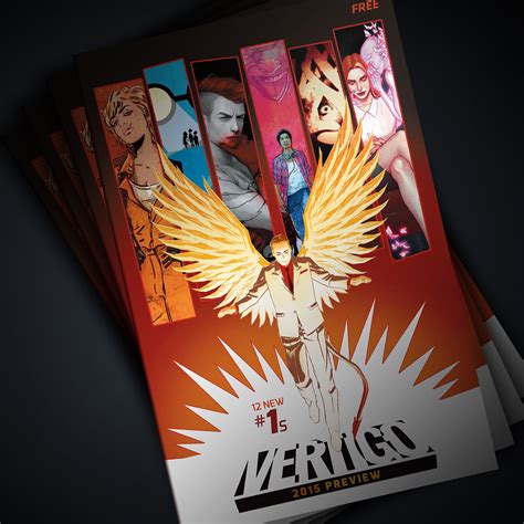 Vertigo Comics Preview Catalog on Behance