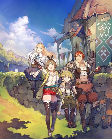 Atelier Ryza Trailer Shows English Translated Progress - Cat with Monocle