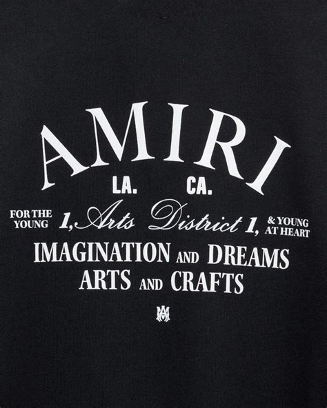 Amiri Kid's Logo-Print Art District Sweatshirt, Size 4-12 | Shirt logo ...