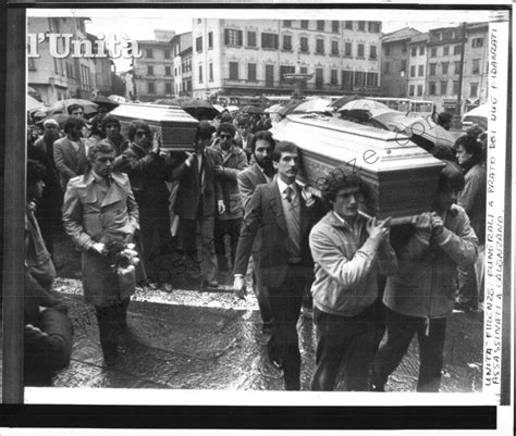 Mostro Di Firenze Monster Of Florence 12 Novembre 1981 Funerali Di