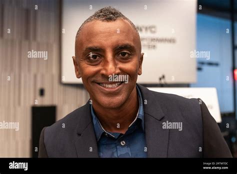 New York Usa Th Sep Marcus Samuelsson Attends The Opening Of