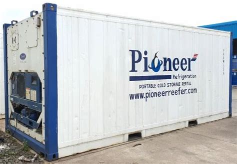 Stainless Steel Reefer Container Rental Service Capacity Ton At