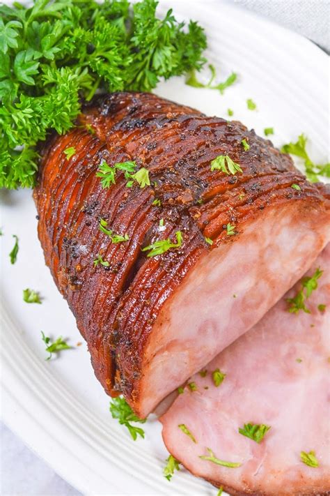 Air Fryer Keto Glazed Ham Easy Air Fryer Recipe