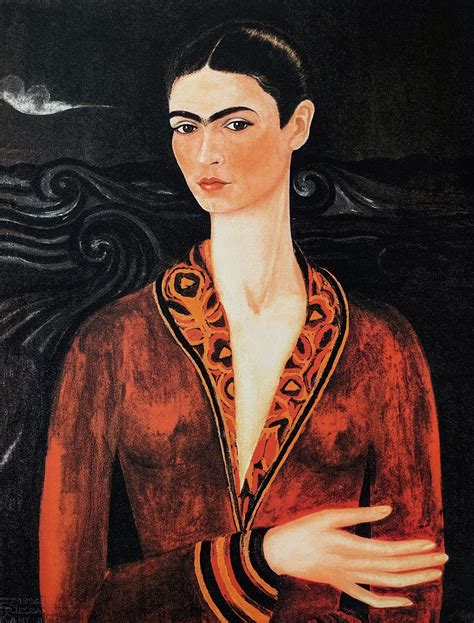 Frida Kahlo Autoportret W Aksamitnej Sukni Aukcja