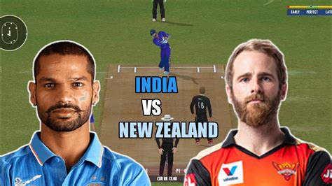 India Vs New Zealand ODI Highlight Shikhar Dhawan Vs Kane Williamson