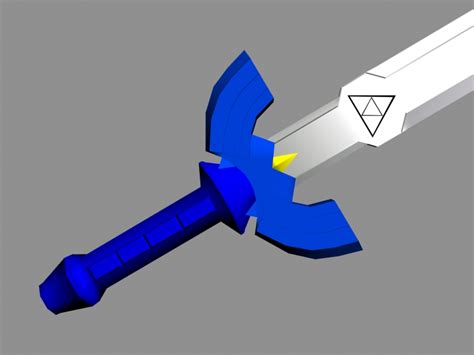 Master Sword Hilt 3ds Max By Stevenlink1 On Deviantart