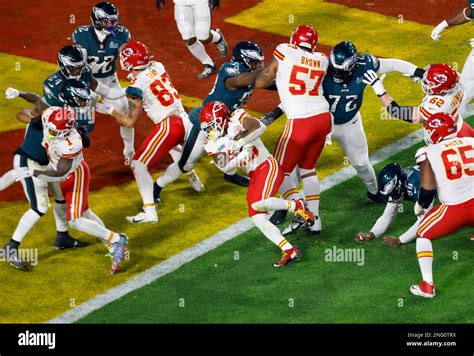 Kansas City Chiefs Running Back Isiah Pacheco 10 Carries The Ball For