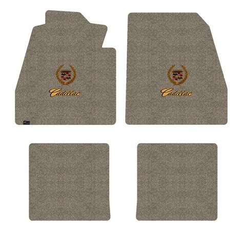 Lloyd Luxe Mat Set For Eldorado W Cadillac Crest Gold W Black