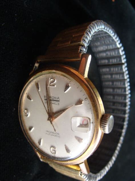 Vintage Swiss S Ramona Jewel Incabloc Automatic Watch Running