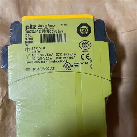 Pcs New Pilz Safety Relay Pnoz Xv P C Vdc N O N O T Ebay