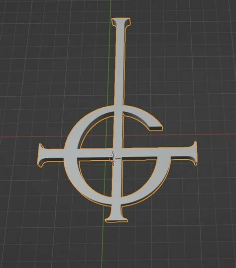 Stl File Ghost Grucifix 👻 ・3d Print Design To Download・cults
