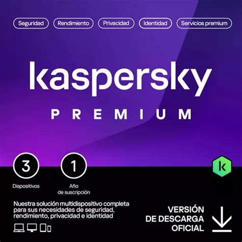 Kaspersky Premium Total Security Dispositivos A O Mercadolibre