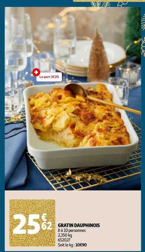 Promo Gratin Dauphinois Chez Auchan Icatalogue Fr