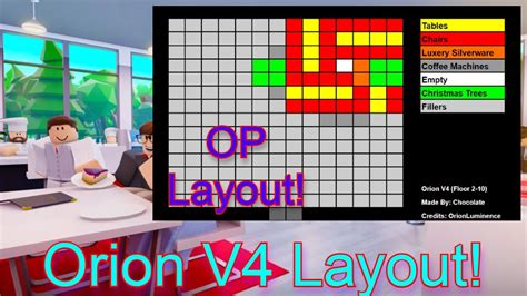 Orions V4 Layout Insanely Op Roblox My Restaurant Youtube