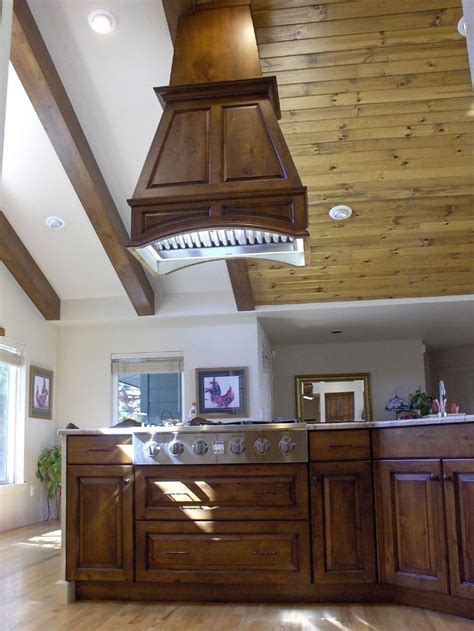 Traditional Kitchen Design Island Hood Designed By Jeff Kern