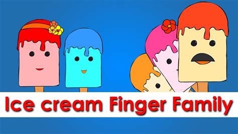 Finger Family | Ice Cream Finger Family Nursery Rhyme | Finger Family ...