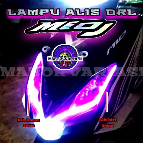 Jual Lampu Alis Mio J Mio Gt Pasang Kanan Kiri Cm Bonus Demon Devil