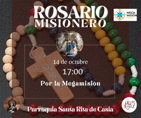 Rosario Misionero Parroquia Santa Rita De Casia Megamisi N Cdmx