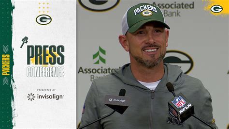 Matt Lafleur It S As Good As It Gets