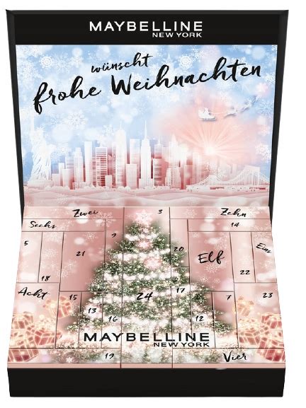 Maybelline Kalendarz Adwentowy Z Kosmetykami D