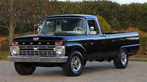 1966 Ford F250 Pickup For Sale At Auction Mecum Auctions Classic