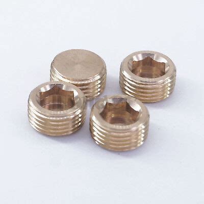 Bspp Male Brass Countersunk Plug Internal Hex Head Socket