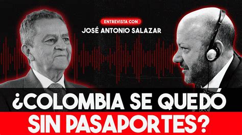 Estamos En Peligro De Quedarnos Sin Pasaportes En Colombia Julio