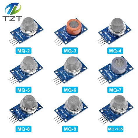 Tzt Pcs Lot Gas Detection Sensor Module Mq Mq Mq Mq