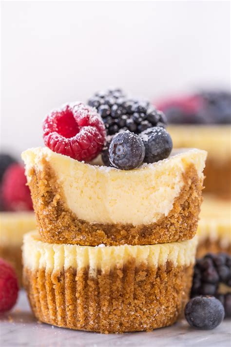 Mini Ricotta Cheesecakes Baker By Nature