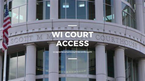 WI Court Access - CCAP Wisconsin Court Records