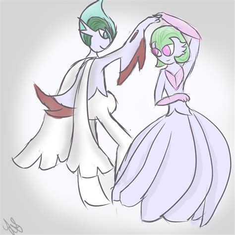 Gardevoir X Gallade By Kitsunecutie123 On Deviantart