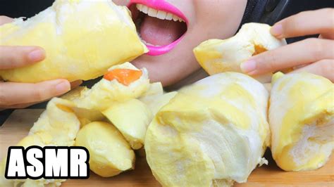 Asmr Frozen Durian Eating Sounds No Talking Pan Asmr Youtube