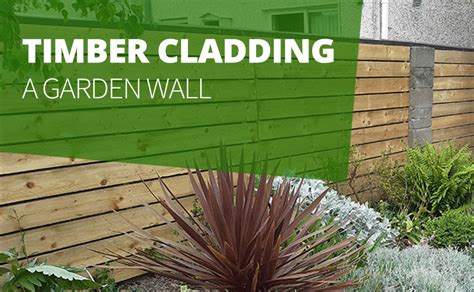 Cladding a Garden Wall with Timber - Frugal Personal Finance