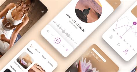 Beautiful Meditation App Ui Design Concepts